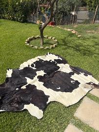 Tappeto in pelle vera