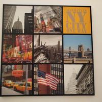 Tela con foto New York 