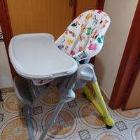 segiolini pappa reclinabili con fodere nuove 