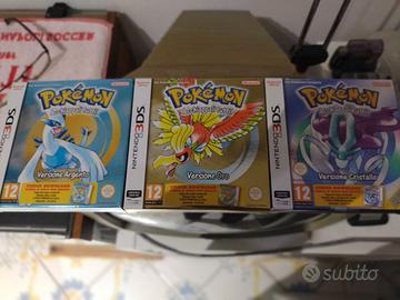Nintendo 3DS Pokémon oro, argento e cristallo