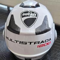 Casco  modulare  LS2 wrappato Ducati !! Splendido!