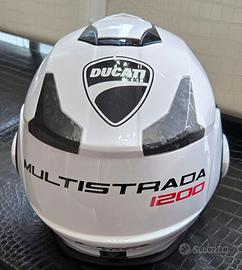 Casco  modulare  LS2 wrappato Ducati !! Splendido!