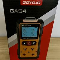 Rilevatore perdite fughe gas 4-in-1 (H2S,EX,O2,CO)