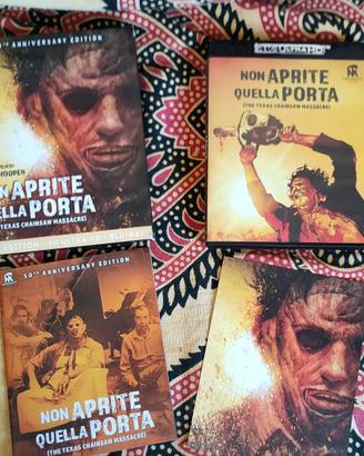 Non aprite quella porta 4k + 2 blu-ray Midnight