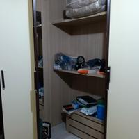 armadio angolare 5 ante