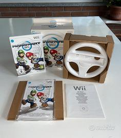 Mario Kart Wii con volante originale e scatola