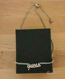 Collana con scritta Guess Gioielli Accessori Donna