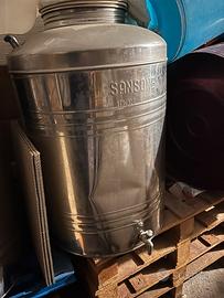 Serbatoio inox 100 lt