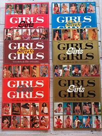 Lotto 6 riviste Girls Girls Girls + 1 libro foto