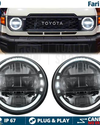FARI LED DRL per LAND CRUISER J70 Omologati 6500K