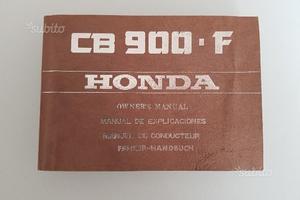 Honda CB900F - Owner's Manual