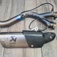 Terminale Akrapovic + dekat Yamaha r1
