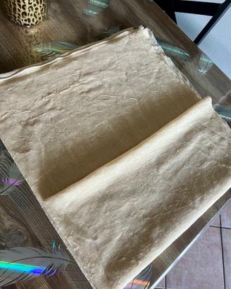 Tessuto per tende color beige