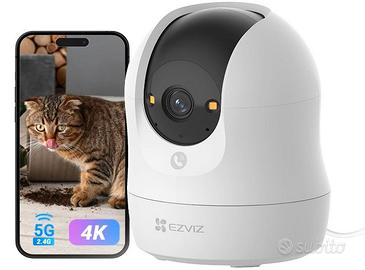 C6N G1 4K Telecamera Wi-Fi Interno, 8MP Videoca