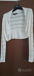 Bolero coprispalle bianco S/M