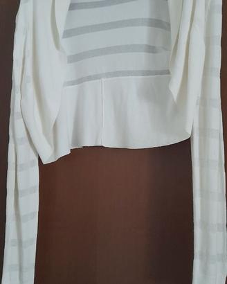 Bolero coprispalle bianco S/M