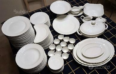 Servizio richard ginori mod. vecchio ginori bianco