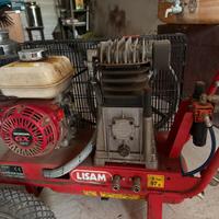 Moto compressore raccolta olive