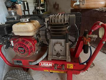 Moto compressore raccolta olive