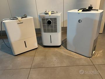3 Deumidificatori 12L – Comfee, Equation e Innvtop