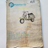 Piaggio Vespa PK 50 XL 1986 catalogo ricambi orig.