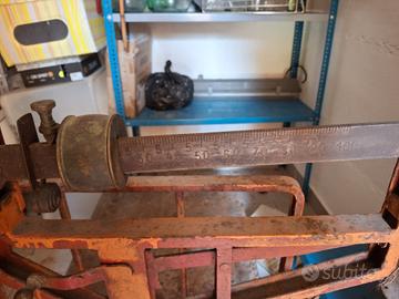 Bascula antica completa con pesi max 500kg