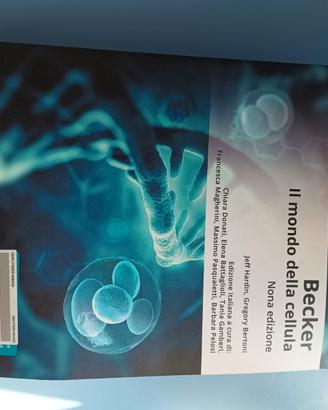 Libro universitario di biologia cellulare
