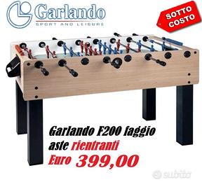 Bigliardino Garlando calcio balilla nuovi vari