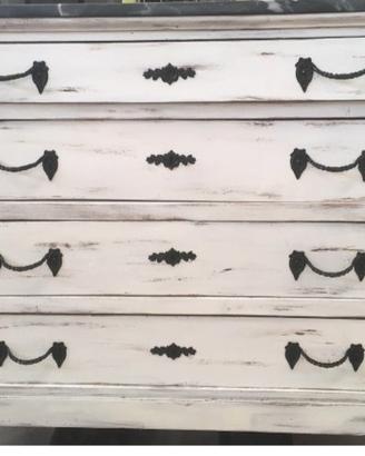 cassettiera stile shabby 