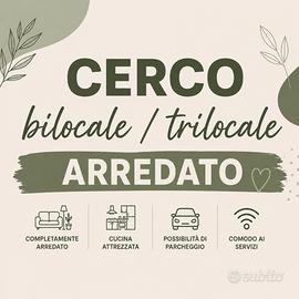 Bilocale/trilocale arredato