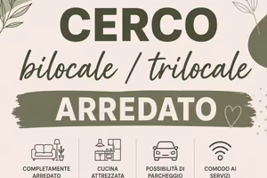 Bilocale/trilocale arredato
