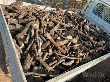 Legna da ardere di olivo e castagno