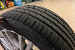 Cerchi per mitsubishi colt e pneumatici 205/45/16