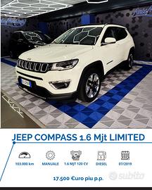 Jeep Compass 1.6 Multijet II 2WD Limited