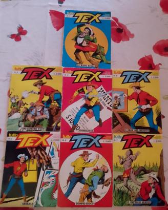 Tutto Tex primi 8 numeri 