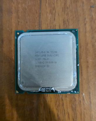 intel Pentium E5200 DUAL-CORE 2.50 GHZ