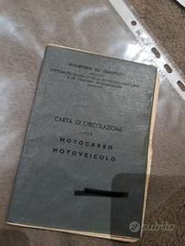 APE AC4 1963 LIBRETTO