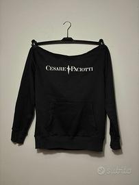 🔥 Felpa Cesare Paciotti Originale – Nero con Logo