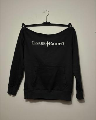 🔥 Felpa Cesare Paciotti Originale – Nero con Logo