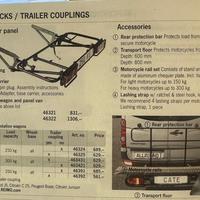 Vw t5/t6 portamoto/bici/pacchi cate