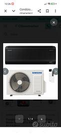 climatizzatore  Samsung WINDFREE  Nero