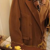 Cappotto Doppio petto lungo Cashmere danneggiato 