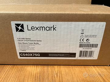 Vascchea toner di scarto stampante Lexmark nuova