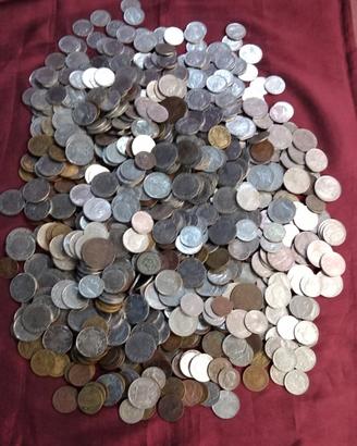 Monete regno KG 4,400 misto date valori e metalli