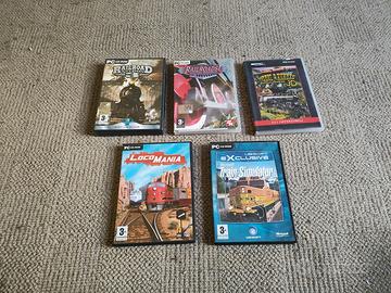 Collezione Videogiochi Strategia Ferroviaria PC