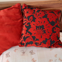 6 cuscini in velluto raffinato