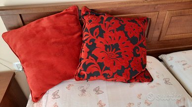 6 cuscini in velluto raffinato