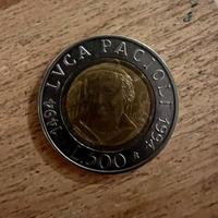 500 Lire 1994 Luca Pacioli