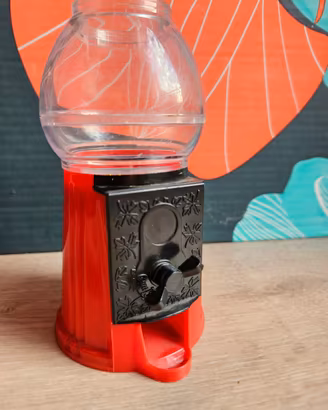Vintage Rossini's Gum Ball Machine distributore