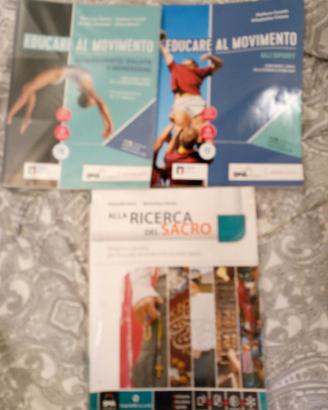 Libro di educazione motoria e libro religione